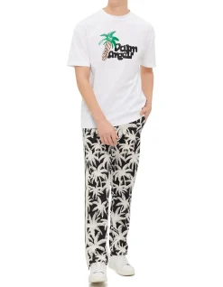 Palms Allover Sweatpants Vintage Black