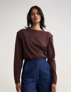 PALOMA SHOULDER PAD KNIT