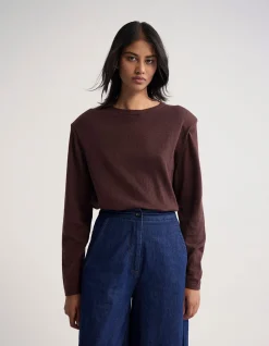 PALOMA SHOULDER PAD KNIT