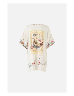 PANELLED SIDE SPLIT TEE