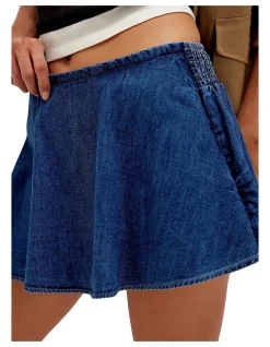Paradise Found Denim Skort