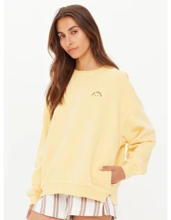 Paradise Oversized Organic Cotton Crew Sweatshirt