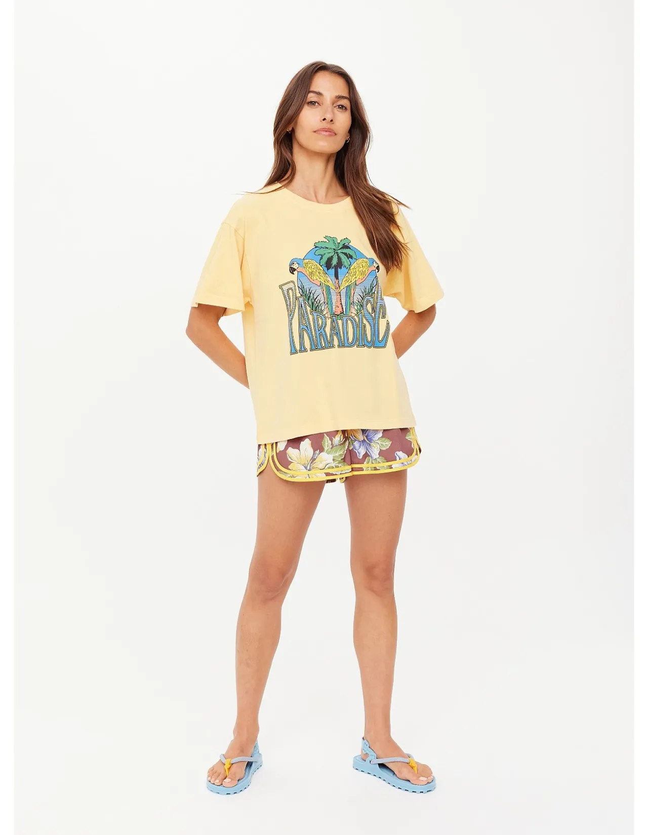 Paradise Vintage Graphic Organic Cotton T Shirt
