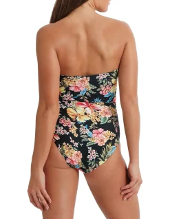 Paradiso D/DD Ruch Wrap Bandeau One Piece Swimsuit