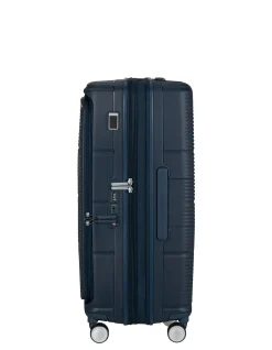 Paralux 75cm Expandable Large Suitcase Midnight Navy