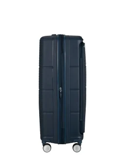 Paralux 75cm Expandable Large Suitcase Midnight Navy