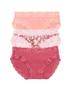 PARISIENNE COTTON BIKINI BRIEF 3 PACK