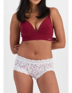 PARISIENNE COTTON PRINT BOYLEG BRIEF