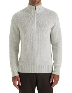 PARKER KNIT HALF ZIP