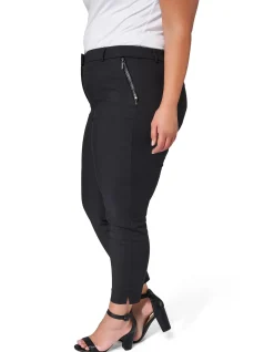 Pascale Zip Detail Pants