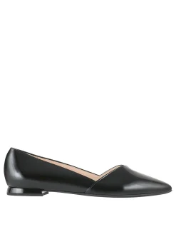 Patent Leather Ballet Flat with Block Heel