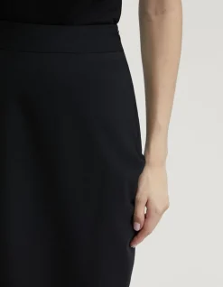PEGGY WOOL STRETCH SUIT SKIRT