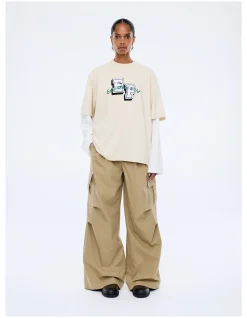 PELLY COLLEGIATE LONG SLEEVE TEE