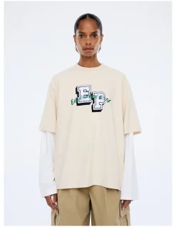 PELLY COLLEGIATE LONG SLEEVE TEE