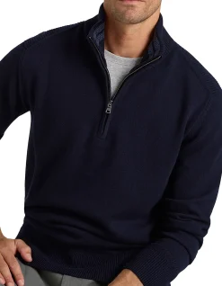PERRY KNIT HALF-ZIP
