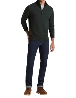 PERRY KNIT HALF-ZIP
