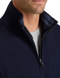 PERRY KNIT HALF-ZIP