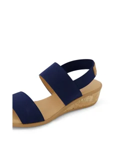 Phaedra Cushioned Leather Sandal