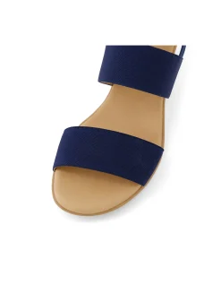 Phaedra Cushioned Leather Sandal