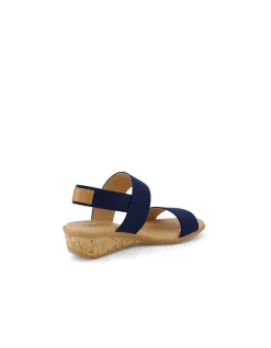 Phaedra Cushioned Leather Sandal