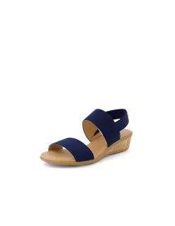 Phaedra Cushioned Leather Sandal