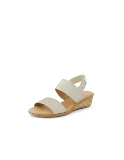Phaedra Cushioned Leather Sandal