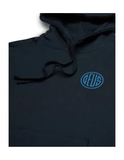 Pill Logo Box Fit Fleece Hoodie