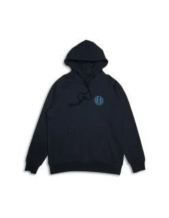 Pill Logo Box Fit Fleece Hoodie