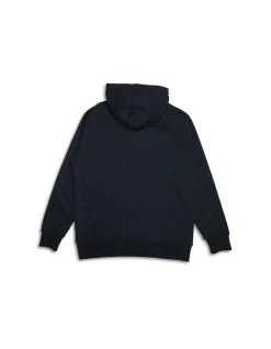 Pill Logo Box Fit Fleece Hoodie
