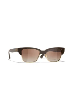 Pillow Brown Vendome Gradient Sunglasses