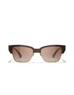 Pillow Brown Vendome Gradient Sunglasses