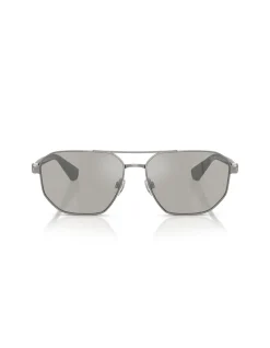 Pilot GUNMETAL LIGHT GREY MIRROR SILVER Sunglasses
