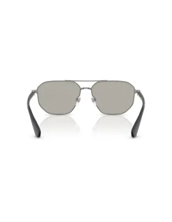 Pilot GUNMETAL LIGHT GREY MIRROR SILVER Sunglasses