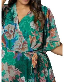 PINK DUSK - HYPNOTIC MAXI DRESS
