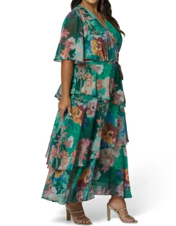 PINK DUSK - HYPNOTIC MAXI DRESS