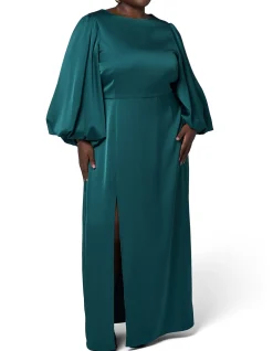 PINK DUSK-ENAMOURED MAXI DRESS