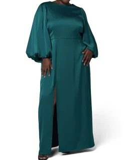 PINK DUSK-ENAMOURED MAXI DRESS