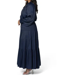 PINK DUSK - GLAMOROUS LIFE MAXI DRESS