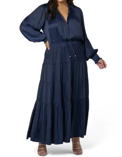 PINK DUSK - GLAMOROUS LIFE MAXI DRESS