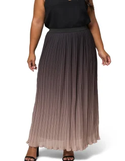 PINK DUSK-HEARTTHROB MAXI SKIRT