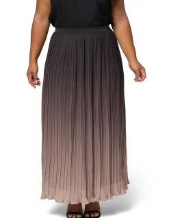 PINK DUSK-HEARTTHROB MAXI SKIRT