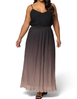 PINK DUSK-HEARTTHROB MAXI SKIRT