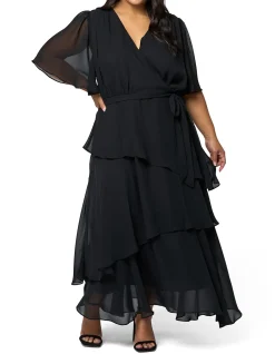 PINK DUSK - HYPNOTIC MAXI DRESS