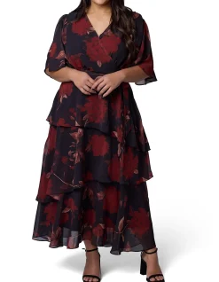 PINK DUSK-HYPNOTIC MAXI DRESS