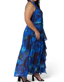 PINK DUSK-KISS KISS MAXI DRESS