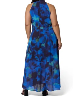 PINK DUSK-KISS KISS MAXI DRESS