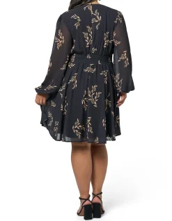 PINK DUSK - KISS KISS MIDI DRESS