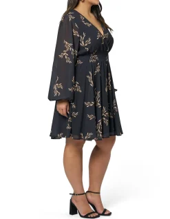 PINK DUSK - KISS KISS MIDI DRESS