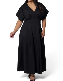 PINK DUSK-MAGNETIC PULL MAXI DRESS