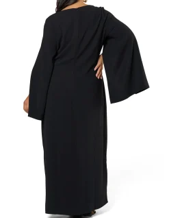 PINK DUSK - MAIN CHARACTER MAXI CAPE DRESS